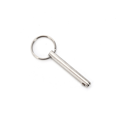 Indústria Geral Pins de libertação rápida de aço inoxidável de aço carbono Pins de bloqueio de esferas para resistência à corrosão no transporte aéreo