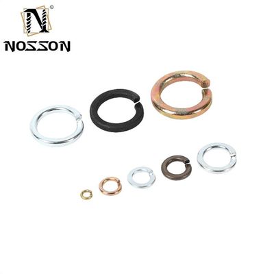 Máquina de limpeza de dentes DIN 125 e DIN 9021 em aço carbono revestido com zinco