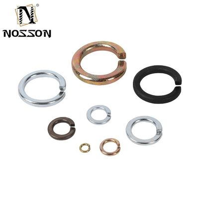 Máquina de limpeza de dentes DIN 125 e DIN 9021 em aço carbono revestido com zinco