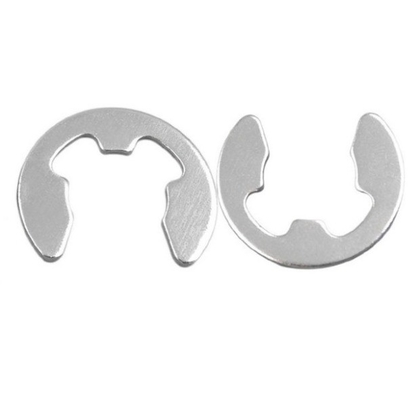 Tratamento de Água Dimensão personalizada DIN6799 Anel de circunferência de tipo E de aço inoxidável para indústria pesada M3M4M5M6M8M10M12M14M16M240M18M20M22M24M27