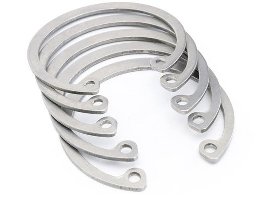 Circuito de aço inoxidável DIN 471 para M3M4M5M6M8M10M12M14M16M240M18M20M22M24M27 Material de bronze