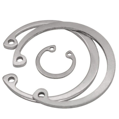 Circuito de aço inoxidável DIN 471 para M3M4M5M6M8M10M12M14M16M240M18M20M22M24M27 Material de bronze