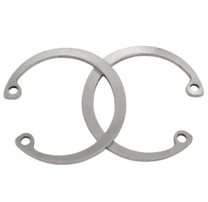 Circuito de aço inoxidável DIN 471 para M3M4M5M6M8M10M12M14M16M240M18M20M22M24M27 Material de bronze