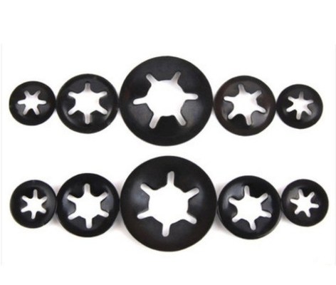 Tratamento de água ANSI/ASME Standard Spring Steel Starlock Washer Quick Lock Fixação em eixo dividido com dente interno