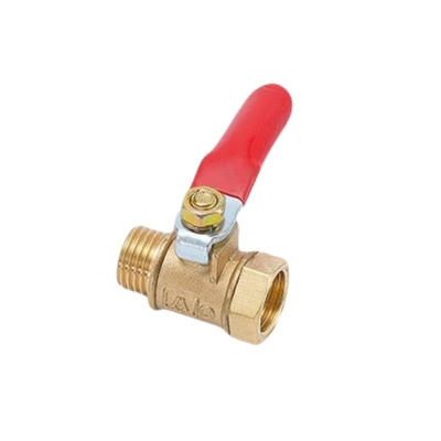 6mm Conector Pneumático Manuseio mangueira mangueira Barbe Inline Brass Água Óleo Ar Gás Linha de combustível Shutoff válvula de bola Tubos Fittings C10200