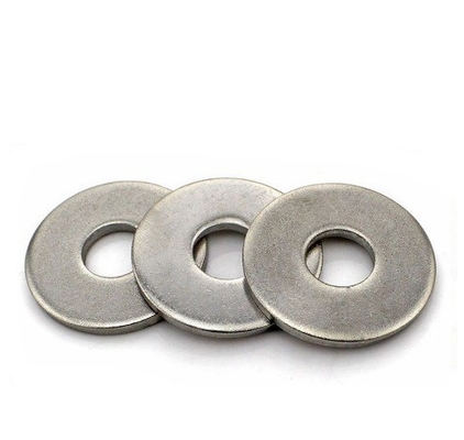 Indústria Pesada M5 M6 M8 M10 Aço inoxidável 304 316 DIN125 Lavadora plana com GB Standard Plain