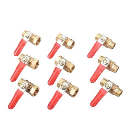 Conexão Nipple resistente à corrosão 1/2 &quot;-1&quot; Brass Threaded Fittings Casting Brass Female Thread Tee com código de cabeça redonda