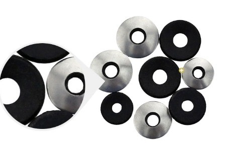 Lavadoras planas de aço inoxidável de alta resistência 201/304/316 com borracha de jato de EPDM Lavadora plana à prova d'água JIS Standard