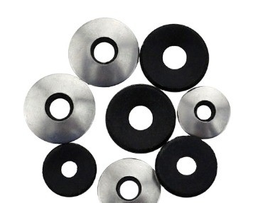 Lavadoras planas de aço inoxidável de alta resistência 201/304/316 com borracha de jato de EPDM Lavadora plana à prova d'água JIS Standard