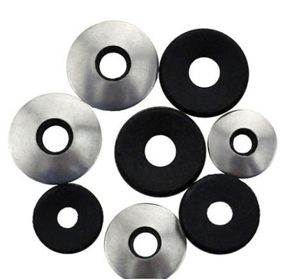 Lavadoras planas de aço inoxidável de alta resistência 201/304/316 com borracha de jato de EPDM Lavadora plana à prova d'água JIS Standard