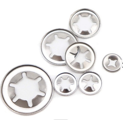 Finitura simples M12 Starlock Washer Bloqueio de dentes interno para estaca de rolamento de aço inoxidável 304 e aço carbono padrão JIS M12