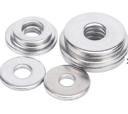 SS304 SS316 DIN125 M6 Lavadora plana para lavadoras de fecho de mola