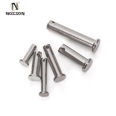 Fim de óxido de vapor de nitreto Custom Clevis Pin com cabeça pequena e Split Pin Hole de aço inoxidável Retentor Primavera R Clip Cotter Pins