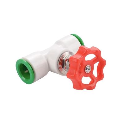 Fornecimento de água conveniente com tubos redondos Produtos de tubos de água PPR e compressão direta de fio externo de ajuste rápido