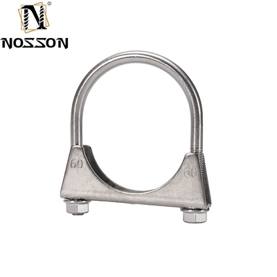 Sistema de medição métrica SS 304 316 430 mangueira de grampos de parafusos U para grampos de tipo U
