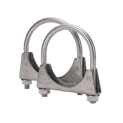 Sistema de medição INCH ANSI/ASME Padrão U Bolto de aço carbono Prensas de tubos de escape de aço para automóveis M5 M6 M8 M10
