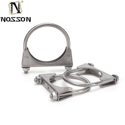 Sistema de medição INCH ANSI/ASME Padrão U Bolto de aço carbono Prensas de tubos de escape de aço para automóveis M5 M6 M8 M10