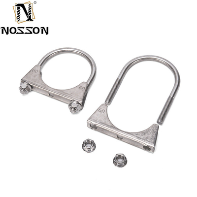 Sistema de medição INCH ANSI/ASME Padrão U Bolto de aço carbono Prensas de tubos de escape de aço para automóveis M5 M6 M8 M10