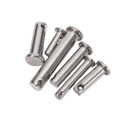 TiCN Finish Pin Shaft de aço inoxidável cabeça plana pin de posicionamento cilíndrico perfurado para alinhamento preciso