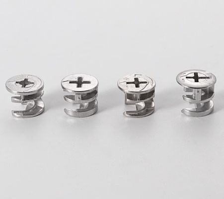 Conector de móveis de construção resistente montado em liga de zinco Cam Lock com parafuso e 10 conectores plug