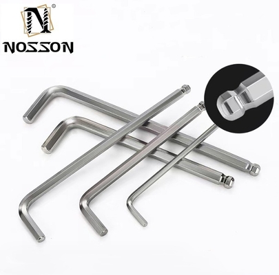 Suporte personalizado ODM Ferramentas de mão populares conjuntos de aço carbono tipo L chave de chave Hex Spanner Allen chave hex para reparo e manutenção diária