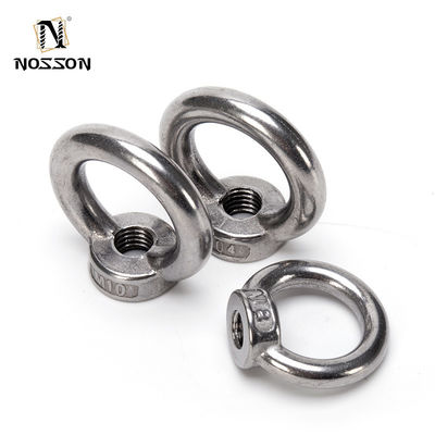 Passivação e cromado Triangular Ring Eye Nut para Imperial Inch Measurement System em aplicações da indústria pesada