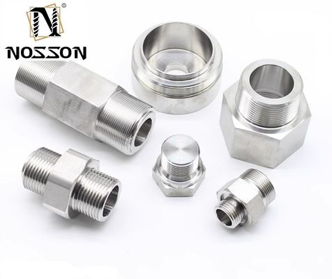 Serviço de usinagem de torneamento de moagem CNC de 5 eixos personalizado para protótipo de aço inoxidável metálico e peça de alumínio