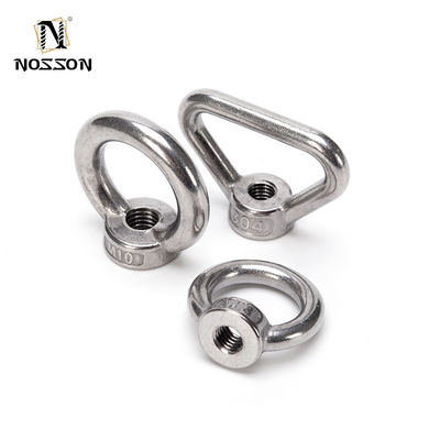 Sistema de medição imperial DIN Standard Lifting Eye Nut M6 M8 M10 M12 aço inoxidável SS314 para elevação de construção