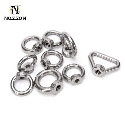Sistema de medição imperial DIN Standard Lifting Eye Nut M6 M8 M10 M12 aço inoxidável SS314 para elevação de construção