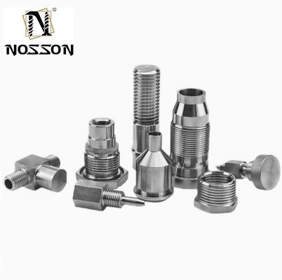 Processamento de metal CNC de alta precisão personalizado 5 eixos de aço inoxidável latão alumínio titânio peças de torneamento com suporte OEM em preto