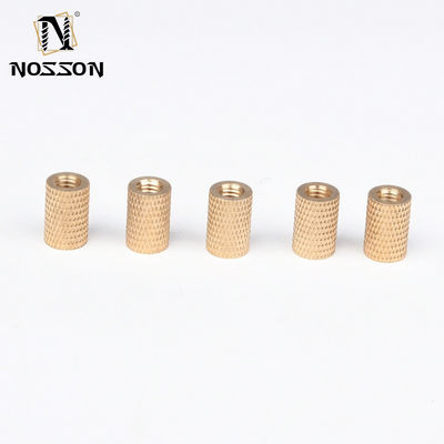 Nozes de inserção de latão cromadas para brinquedos e ferramentas de plástico reticulado padrão óxido negro acabamento sistema de medição imperial