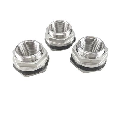 3/8&quot; 1/2&quot; 3/4&quot; 11/4&quot; 1&quot; 11/2&quot; 2&quot; 2-1/2&quot; 3&quot; 4&quot; Acessórios para tanques de água de aço inoxidável 304/316 com fio masculino BSPT NPT