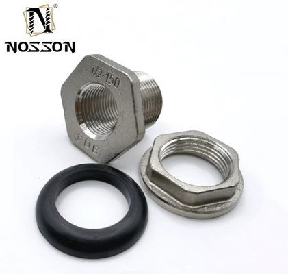 3/8&quot; 1/2&quot; 3/4&quot; 11/4&quot; 1&quot; 11/2&quot; 2&quot; 2-1/2&quot; 3&quot; 4&quot; Acessórios para tanques de água de aço inoxidável 304/316 com fio masculino BSPT NPT