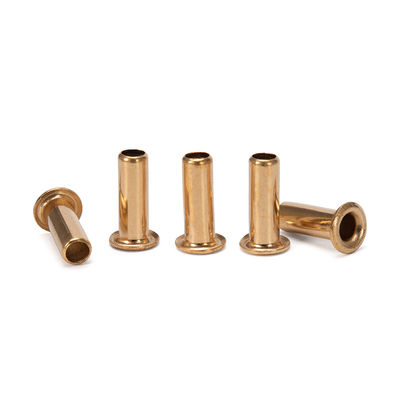 Requisitos de personalização não olham para além de ISO padrão brilhante acabamento de alumínio rivetes de latão