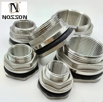 Conector de tanque de água de cobre de ponta igual 1/2&quot; 3/4&quot; 1&quot; Tubo de latão masculino Single Loose Key Swivel Fittings Nut Jointer