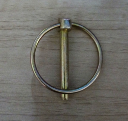 Aço inoxidável 201/304/316 Resistente à corrosão Redondo Quadrado de libertação rápida Fios de bloqueio Pin Lynch Pin com acabamento de zinco