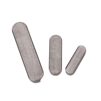 Aço inoxidável galvanizado DIN 6885 Tipo A B C 304 316 Chaves planas para sistema de medição métrica m3 m4 m5 m6 m8 m10 m12