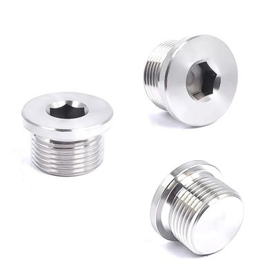 10 Empilhadeira essencial DIN908 Empilhadeiras de parafusos de tomada hexagonal para vedação de tubos de óleo DIN908