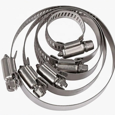 Instalação rápida SS304 pinça de mangueira em estilo alemão com material de aço carbono e sistema métrico de medição em estoque