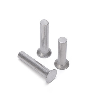 JIS Standard Alumínio Sólido Rivet Rod de diâmetro 2mm 3mm 4mm 5mm 6mm GB869 Flat Countersunk Head Punch Auto-plugging