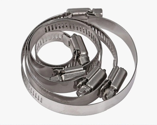 Instalação rápida SS304 pinça de mangueira em estilo alemão com material de aço carbono e sistema métrico de medição em estoque