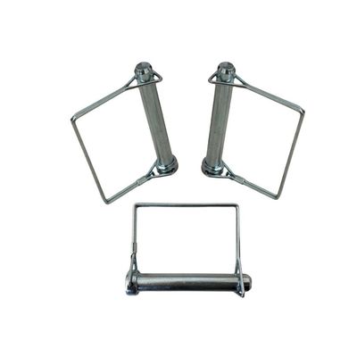 Pins de libertação rápida Custom D-Type Double Wire Half Round Safety Pin de aço inoxidável 201/304/316