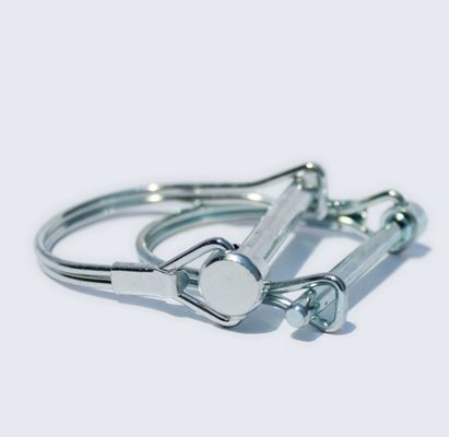 Pins de libertação rápida Custom D-Type Double Wire Half Round Safety Pin de aço inoxidável 201/304/316