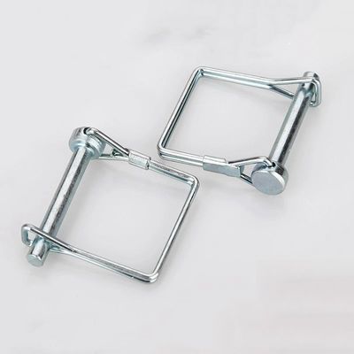 Pins de libertação rápida Custom D-Type Double Wire Half Round Safety Pin de aço inoxidável 201/304/316