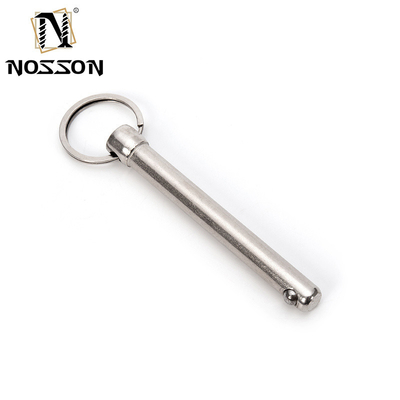 Navio Aéreo Indústria Geral Óxido de Vapor Nitreto Finish Pin de bloqueio de bola de liberação rápida com anel de aço inoxidável de precisão personalizado