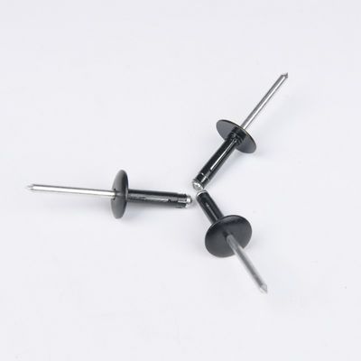 Indústria de aço cabeça de cúpula de pop colorida de alumínio de ponta aberta rivetas pop cegas 2,4-6,4 mm para ambientes de temperatura