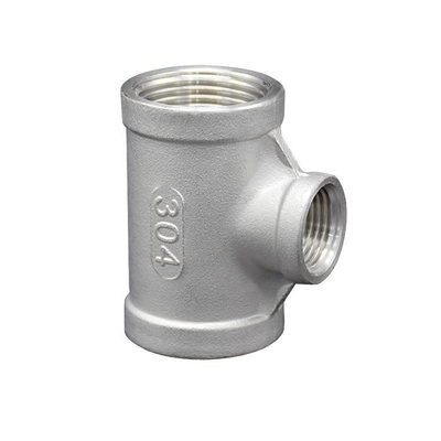 Aço inoxidável fundido 304/316 Union Elbow para abastecimento de água Nipple Connector Threaded Plumbing Material Pipe Fitting