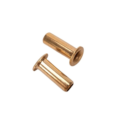 ANSI/ASME Padrão 1.5mm 2.5mm 3mm 4mm cobre latão ou aço tubulado oco PCB Rivet com acabamento resistente à corrosão