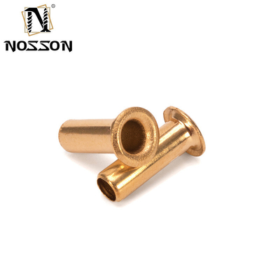 ANSI/ASME Padrão 1.5mm 2.5mm 3mm 4mm cobre latão ou aço tubulado oco PCB Rivet com acabamento resistente à corrosão