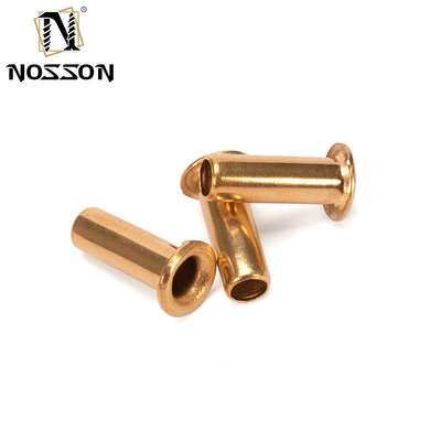ANSI/ASME Padrão 1.5mm 2.5mm 3mm 4mm cobre latão ou aço tubulado oco PCB Rivet com acabamento resistente à corrosão